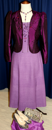 2-delad klänning med jacka